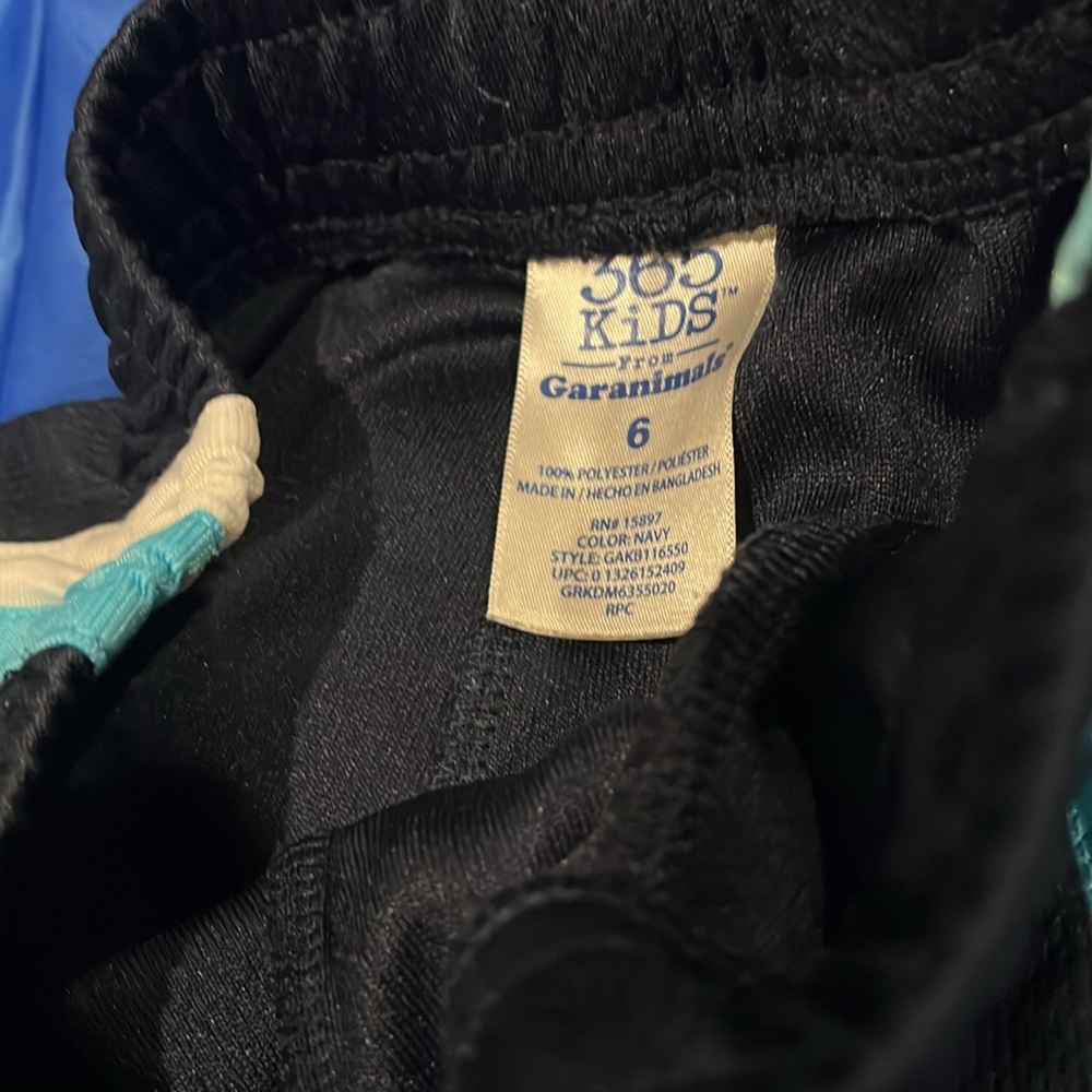 Boys Shorts Set of 6. Athletic, Puma & 365 Kids Garanimals. All 6-7. - Picture 8 of 14